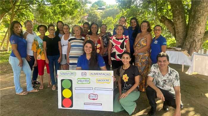 CRAS faz café especial com o tema Alimentação Saudável com o Grupo Vida no Parque Ecológico do município